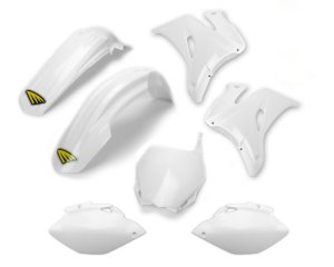 Yamaha YZ250F Body Kit - Cycra - Powerflow - White - `06-`09
