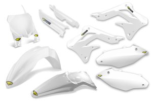 Kawasaki KX450F Body Kit - Cycra - Powerflow - White - `12-`15