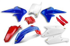 Yamaha YZ450F Body Kit - Cycra - Powerflow - Red - `14-`18