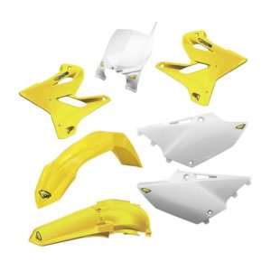 Yamaha YZ450F Body Kit - Cycra - Powerflow - Gold/White - `14-`17