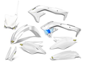 Kawasaki KX450F Body Kit - Cycra - Powerflow - White - `16-`18
