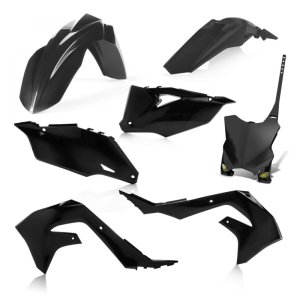 Kawasaki KX450X Body Kit - Cycra - 5-Piece Replica - Black - `21-`23