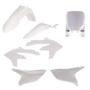 Yamaha YZ250FX Body Kit - Cycra - 5 PC. Replica - White - `23-`27
