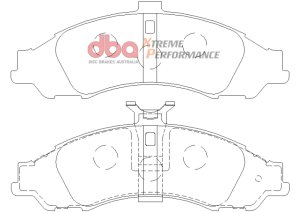 Pontiac GTO Brake Pads - Front - DBA - XP650 - 2004