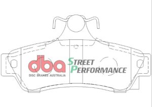 Pontiac GTO Brake Pads - Rear - DBA - SP500 - `04-`06