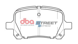 Lexus ES300 Brake Pads - Front - DBA - Street Series - `97-`01