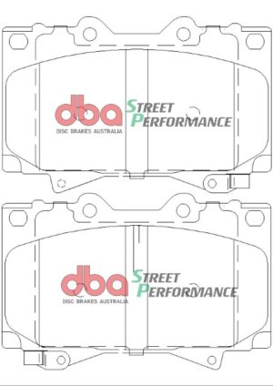 Lexus LX470 Brake Pads - Front - DBA - Street Performance - `98-`07 Lexus LX470 Brake Pads - Front - DBA - Street Performance - `98-`07