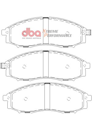 Nissan Xterra Brake Pads - Front - DBA - XP650 - `00-`04