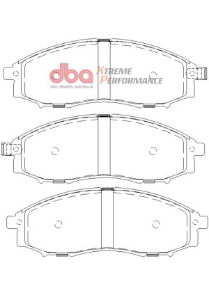 Nissan Xterra Brake Pads - Front - DBA - XP650 - `00-`04