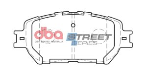 Lexus IS250 Brake Pads - Front - DBA - Street Series - `09-`15