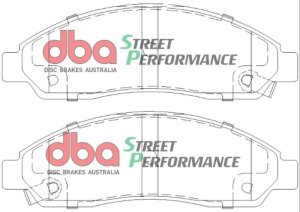 Chevrolet Colorado Brake Pads - Front - DBA - Street Performance - `04-`08 Chevrolet Colorado Brake Pads - Front - DBA - Street Performance - `04-`08