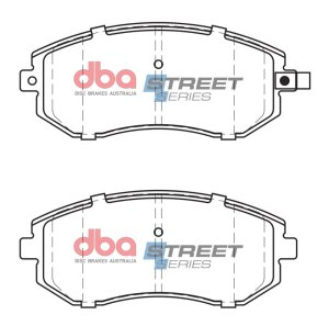 Saab 9-2X Brake Pads - Front - DBA - Street Series - `05-`06