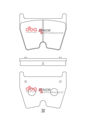 Audi RS3 Brake Pads - Front - DBA - Race Performance - `17-`20