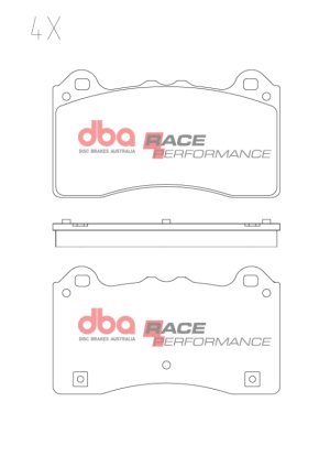 Ford Focus RS Brake Pads - Front - DBA - RP Performance - `17-`19