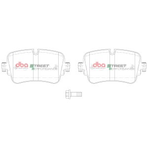 Audi A8 Quattro Brake Pads - Rear - DBA - SP Performance - `19-`21