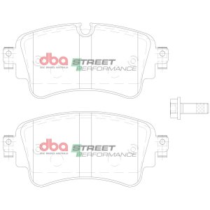 Audi A4 Brake Pads - Rear - DBA - Street Performance - `17-`20 Audi A4 Brake Pads - Rear - DBA - Street Performance - `17-`20