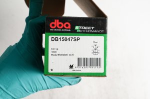 Mazda 3 Brake Pads - Rear - DBA - Street Performance - `19-`22