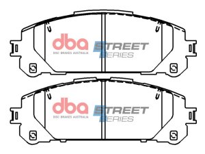 Toyota Highlander Brake Pads - Front - DBA - Street Series - `20-`22 Toyota Highlander Brake Pads - Front - DBA - Street Series - `20-`22