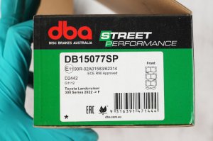 Lexus LX600 Brake Pads - Front - DBA - SP Performance - `22-`27