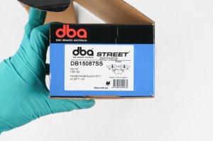 Honda Accord Brake Pads - Front - DBA - Street Series - `17-`27