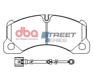 Volkswagen Touareg Brake Pads - Front - DBA - Street Series - `11-`18