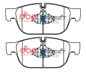 Volvo XC60 Brake Pads - Front - DBA - Street Series - `18-`27