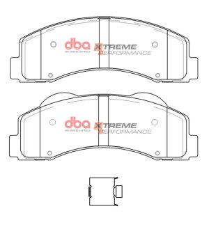 Ford Expedition Brake Pads - Front - DBA - Xtreme Performance - `10-`20