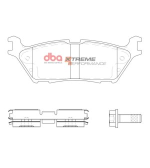 Ford Expedition Brake Pads - Rear - DBA - XP Performance - `18-`20 Ford Expedition Brake Pads - Rear - DBA - XP Performance - `18-`20