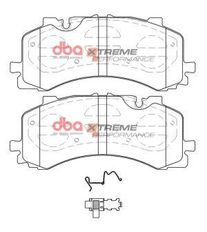 Audi A8 Quattro Brake Pads - Front - DBA - XP Performance - `19-`21 Audi A8 Quattro Brake Pads - Front - DBA - XP Performance - `19-`21