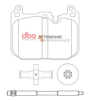 BMW 228i Brake Pads - Front - DBA - Xtreme Performance - `14-`16