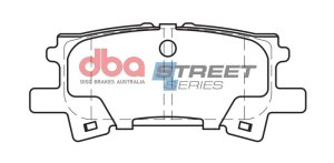 Lexus RX330 Brake Pads - Rear - DBA - Street Series - `04-`06