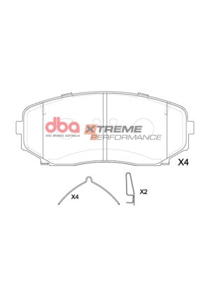 Mitsubishi Eclipse Cross Brake Pads - Front - DBA - XP Performance - `17-`27