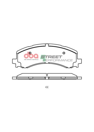 Ford F-150 Brake Pads - Front - DBA - SP Performance - `21-`23