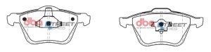 Volvo XC90 Brake Pads - Front - DBA - Street Series - `03-`14 Volvo XC90 Brake Pads - Front - DBA - Street Series - `03-`14