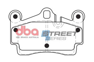 Audi Q7 Brake Pads - Rear - DBA - Street Series - `07-`15