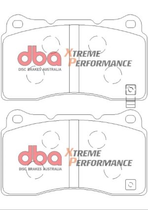 Cadillac XTS Brake Pads - Front - DBA - XP650 - `13-`15
