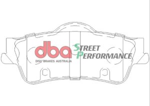 Pontiac G8 Brake Pads - Rear - DBA - SP500 - `08-`09