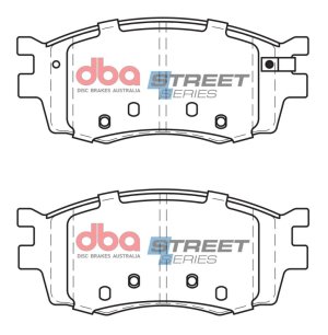 Hyundai Accent Brake Pads - Front - DBA - Street Series - `06-`07
