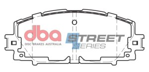 Toyota Yaris Brake Pads - Front - DBA - Street Series - `07-`15 Toyota Yaris Brake Pads - Front - DBA - Street Series - `07-`15