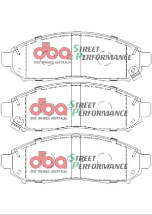 Nissan Pathfinder Brake Pads - Front - DBA - Street Performance - `04-`12 Nissan Pathfinder Brake Pads - Front - DBA - Street Performance - `04-`12