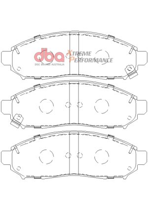 Nissan Pathfinder Brake Pads - Front - DBA - XP650 - `05-`12