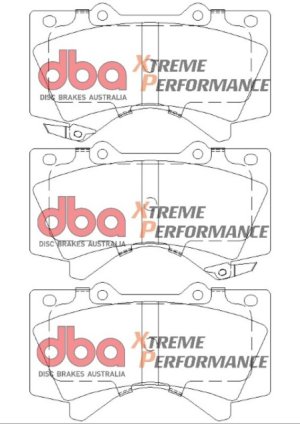 Toyota Tundra Brake Pads - Front - DBA - XP+735 - 2015