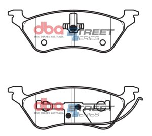 Chrysler Town & Country Brake Pads - Rear - DBA - Street Series - `01-`07