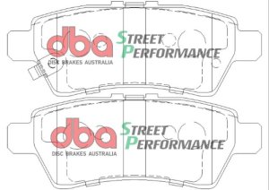 Nissan Pathfinder Brake Pads - Rear - DBA - Street Performance - `04-`12 Nissan Pathfinder Brake Pads - Rear - DBA - Street Performance - `04-`12
