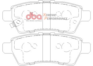 Nissan Pathfinder Brake Pads - Rear - DBA - XP Performance - `04-`12 Nissan Pathfinder Brake Pads - Rear - DBA - XP Performance - `04-`12