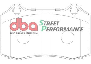 Dodge Viper Brake Pads - Front - DBA - SP Performance - `92-`02 Dodge Viper Brake Pads - Front - DBA - SP Performance - `92-`02