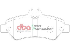 Dodge Sprinter 2500 Brake Pads - Rear - DBA - SP Performance - `07-`09