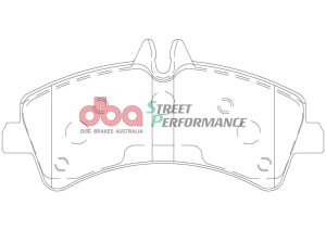 Dodge Sprinter 3500 DRW Brake Pads - Rear - DBA - Street Performance - `07-`09