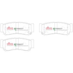 Hyundai Santa Fe Brake Pads - Rear - DBA - SP Performance - `07-`09