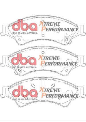 Ford Ranger Brake Pads - Front - DBA - Xtreme Performance - `11-`15